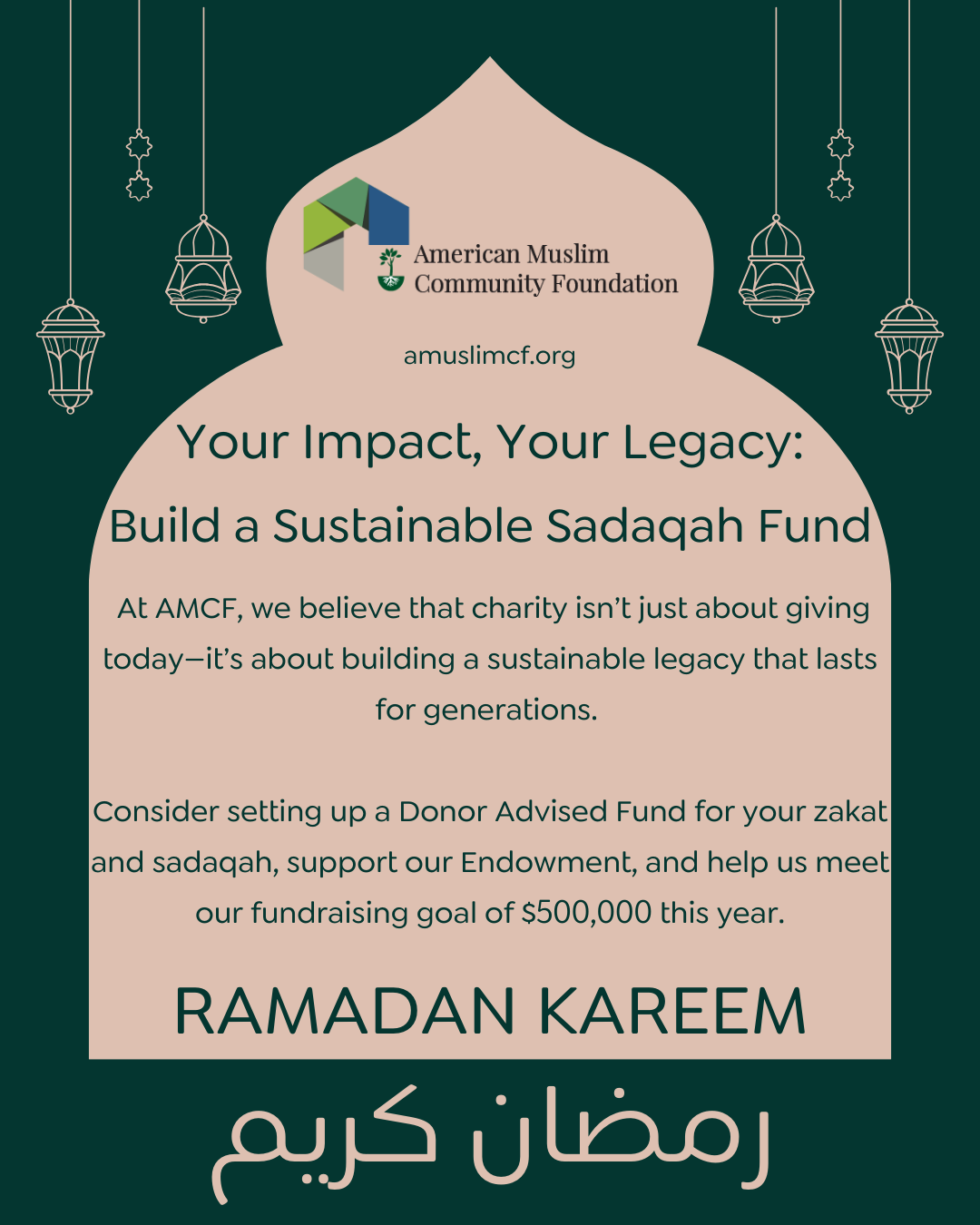 This Ramadan, Build Your Legacy & Empower the Future of Muslim Philanthropy