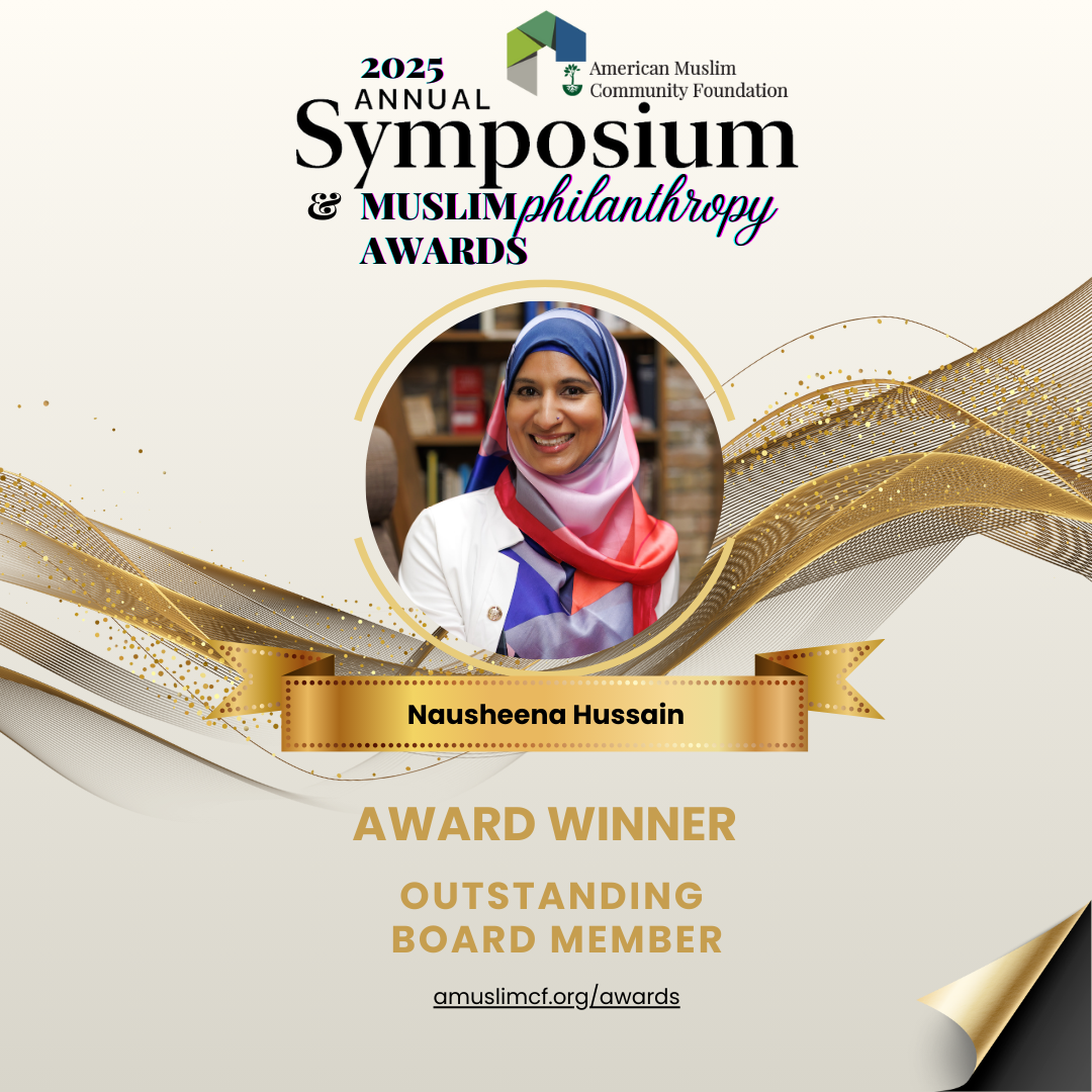 Nausheena Hussain - Outstanding Board Member