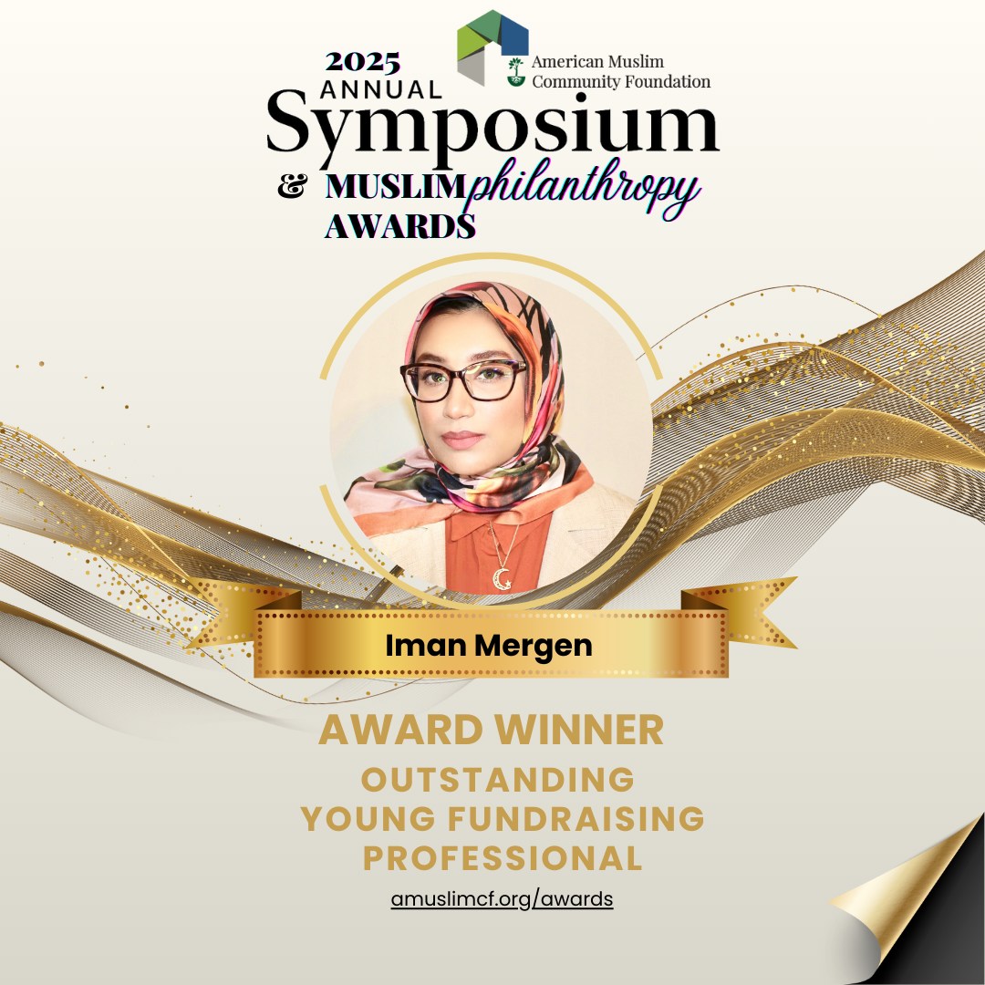 Iman Mergen - Outstanding Young Fundraising Professional